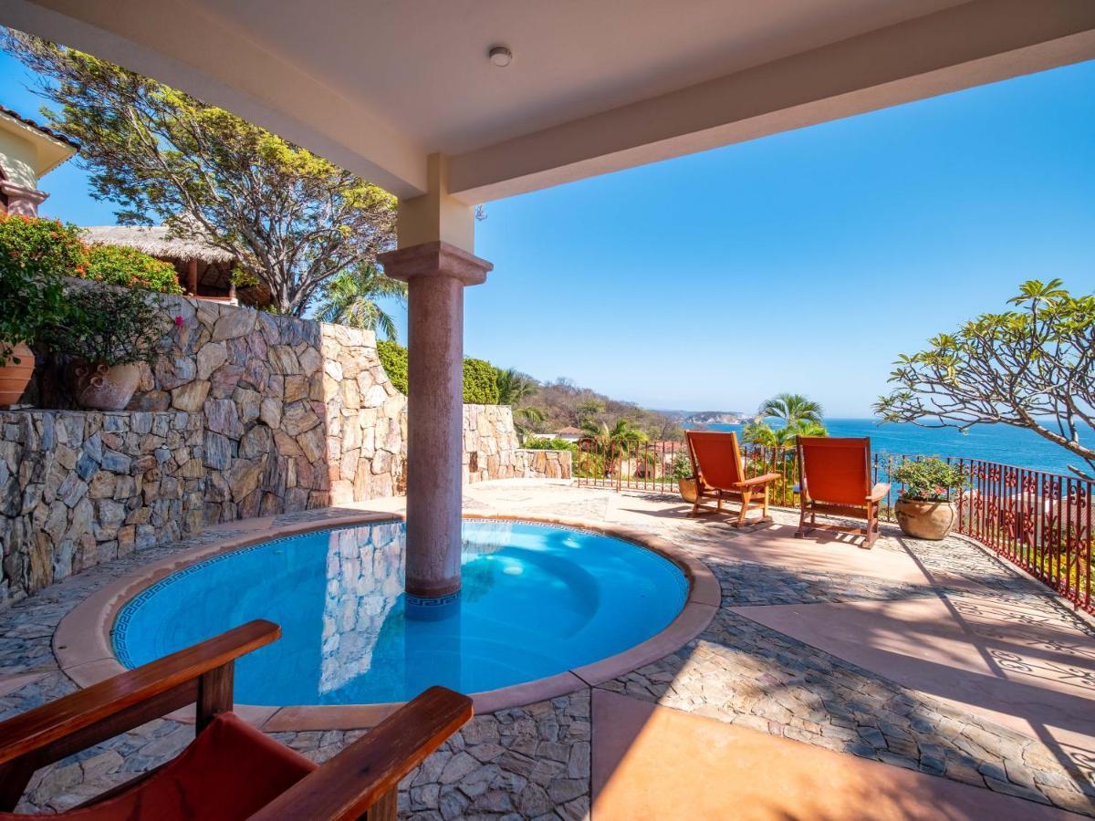 ホテルCasa Ceiba Huatulco タンゴルンダ エクステリア 写真
